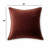 Throw Pillow | Stonewashed Cotton Velvet Throw Pillow with Decorative Handstitched Edges-18X18"-112777830