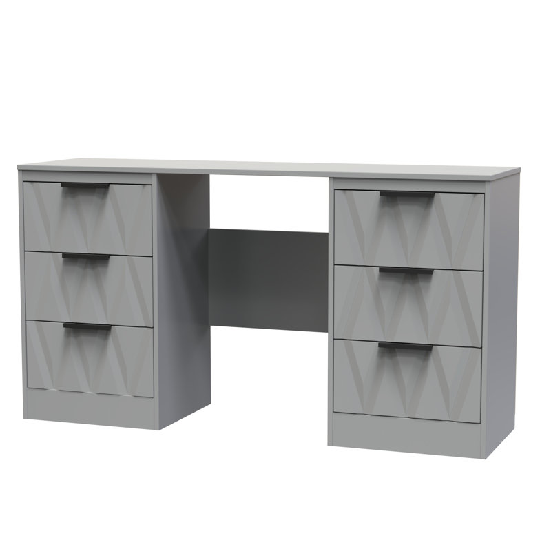 Besmir Dressing Table, Dusk Grey