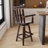Solid Wood Swivel Counter & Bar Stool-1284112480