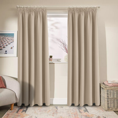 Iknoor Room Darkening Curtain Pair