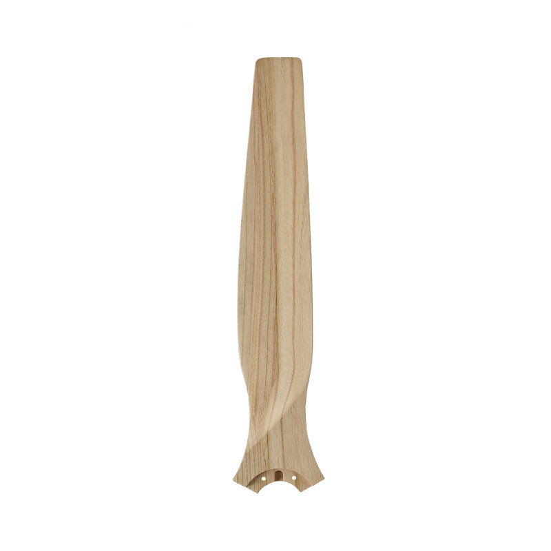 Ensemble de 3 pales de ventilateur de plafond intérieur / extérieur Spitfire - naturel, H 1,5 po x l 6,23 po x P 29,16 po
