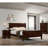 Twin Size Bed White Louis Phillipe Solid Wood 1Pc Bed Bedroom Sleigh Bed Bedroom Furniture-809795268-809795264-809795289