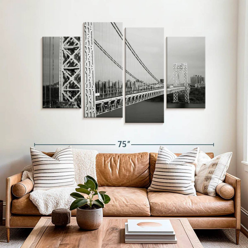 Lilie BW George Washington Bridge, 42'' H x 68'' W