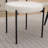 3-Piece Dining Set: Round Trestle Table & 2 Boucle Chairs-892458485