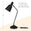 Lampe de bureau 22 "à interrupteur tactile doré noir avec port USB-1960382496