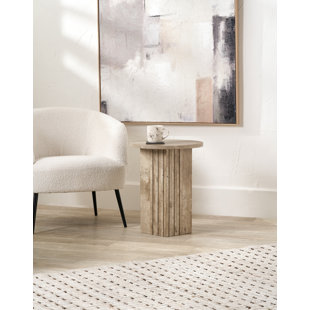 Eliam Pedestal End Table