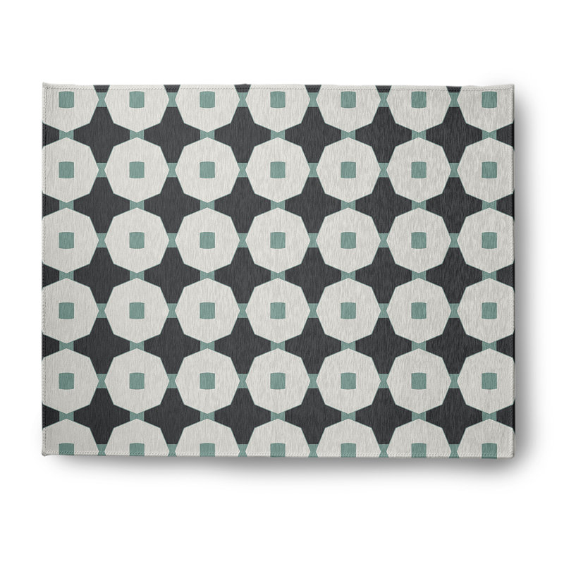Cynar Chenille Geometric Indoor Rug, Rectangle 8' x 10'