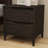 Norcross Contemporary 20.3" 2 Drawer Nightstand with Tapered Legs-78391496