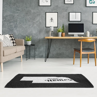 Tapis en poly-chenille omaha à la maison
