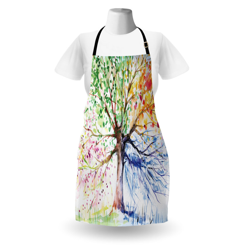 Multicolore, tablier East Urban Home, cuisine, jardinage, taille adulte