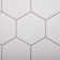 Perfection 4“ x 4" Porcelain Honeycomb Mosaic Wall & Floor Tile