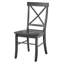 Chaise d'appoint en bois massif Winegar
