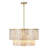 22" 4-Light Tiered Capiz Shell Drum Chandelier-6326706-6326707
