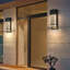 Lampe murale moderne noire