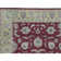 Cornwall Wool Oriental Area Rug in Cream/Red