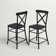 Estrella Counter Stool with Metal Frame