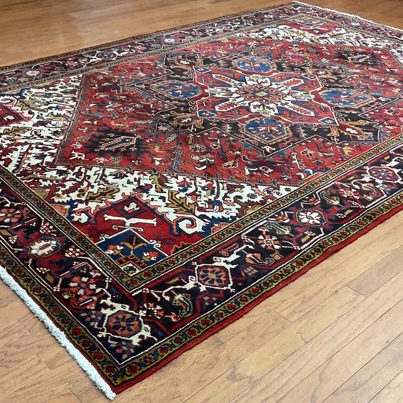 Tapis rectangulaire en laine