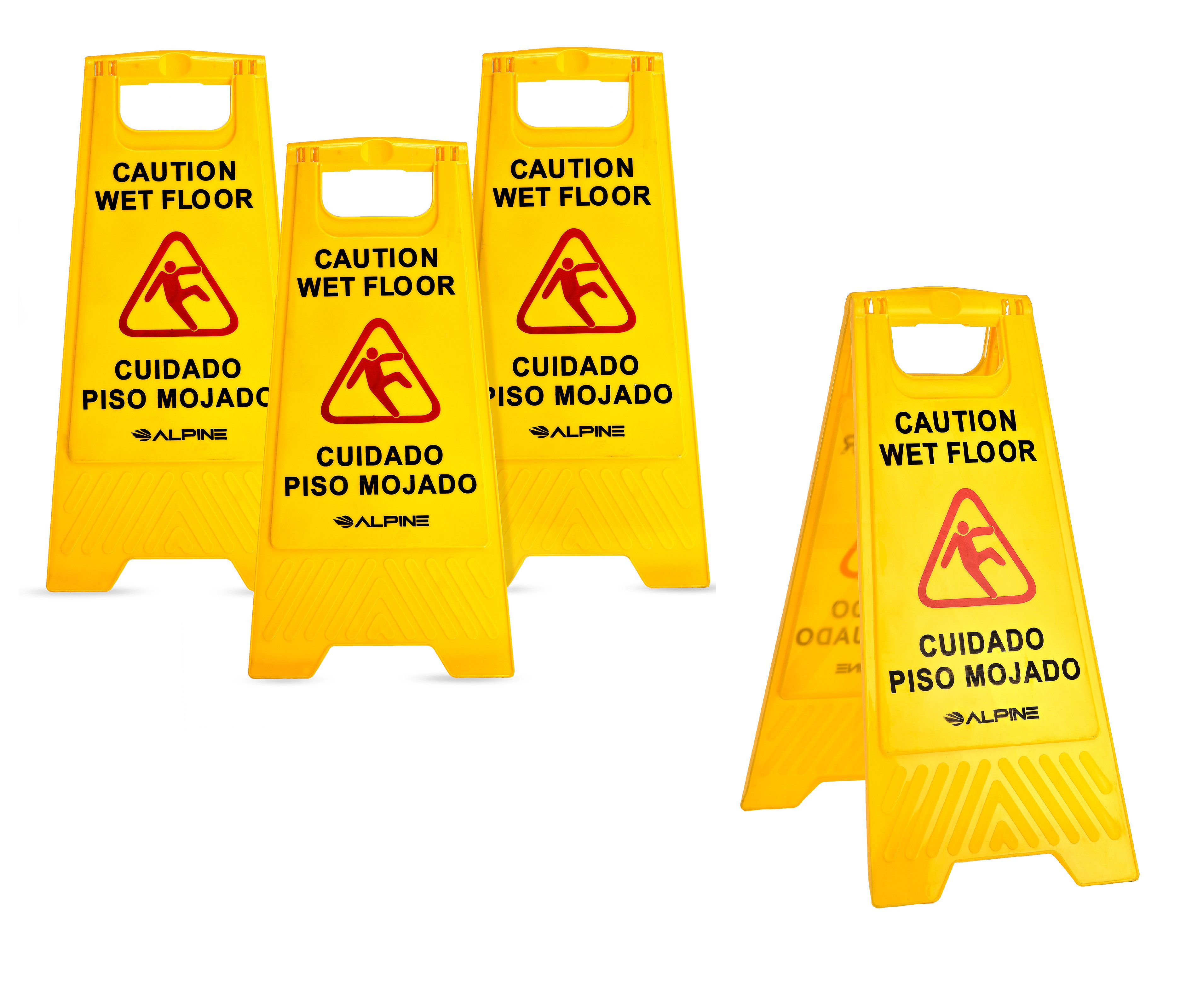 Alpine Industries Caution Wet Floor Sign & Reviews - Wayfair Canada