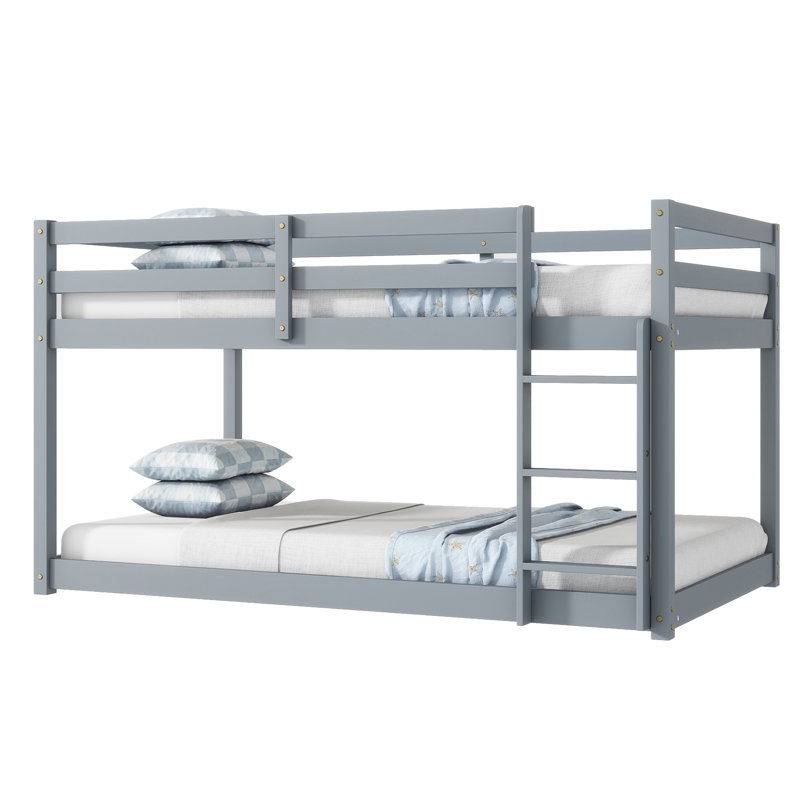 Solid Wooden Beds, Gray