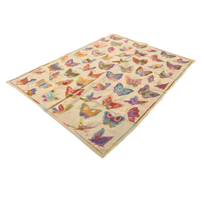 5x8 Poe Ivory Rug