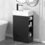 Meuble-lavabo 18,6 po avec lavabo, meuble-lavabo avec tablette à deux niveaux, orienté vers la gauche ou vers la droite-1250478494