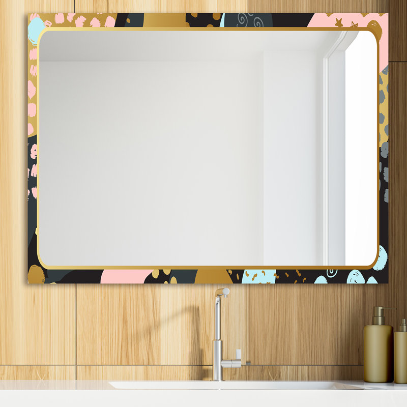 Glam Vanity Mirror, 32" H x 24" W, Playful 2