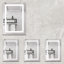 Armoire de toilette avec miroir DEL 20 x 28 pouces - Effet brume, étanche, intensité réglable, tactile, 3000K/6000K, fixation murale. Intensité réglable. 6000K, éclairage, interrupteur, tablette