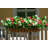 Lifelike Geranium Window Box Filler - Red-1121899502