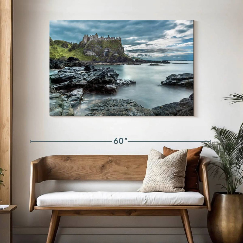 Ravi Irish Dunluce Castle, 32" H x 48" W
