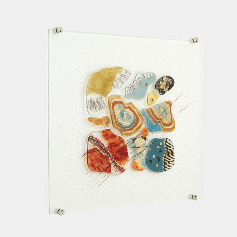 Fused Glass Wall Panel-Cool, Cool