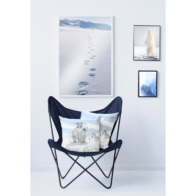 Chalet Style Square Cushion Cover, 46cm H x 46cm W