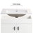 28 29.9'' Single Bathroom Vanity Base Only-101092068