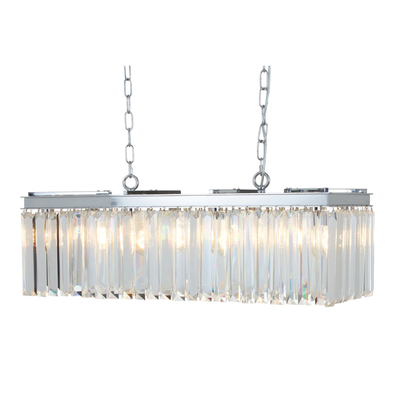 6 - Light Crystal Chandelier