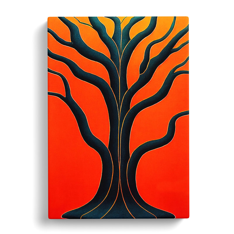 Tree Indian - Wrapped Canvas, 76cm H x 50cm W x 3cm D
