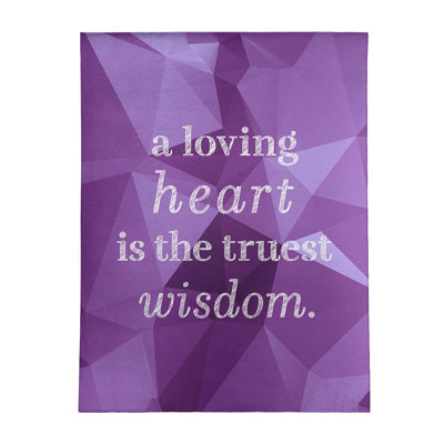 Quotes Chenille Indoor Rug