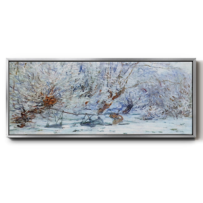 Le givre, 1885 - Toile encadrée