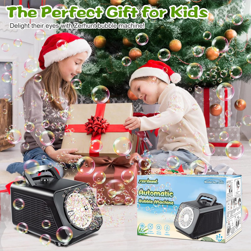 The Holiday Aisle® Plastic Bubble Machine