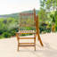 Nayoun 4 - Person Wood Patio Dining Set with Round Table-825210514-825210607
