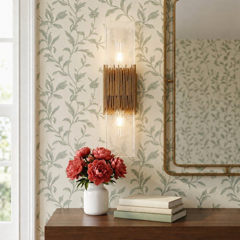 Ulah 2-Light 17.5" Height Gold Wallchiere