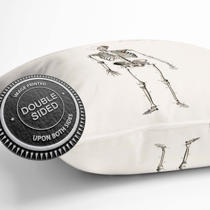 Square Throw Cushion, 40cm H x 40cm W x 15cm D