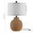 Lucas Barbery 24" Brown Table Lamp