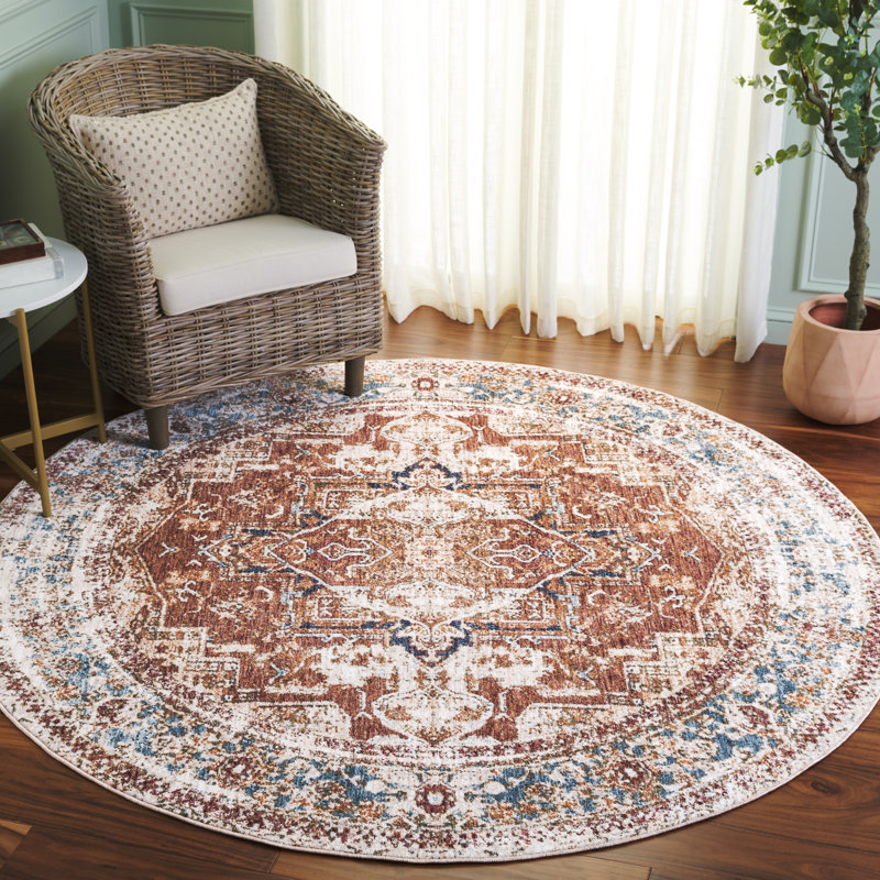Dreyfus Performance Moroccan Rug, Round 6'7"