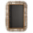 Brown Wood Tribal Handmade Woven Room Wall Mirror