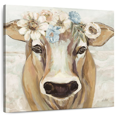 Crowle Beau With Flowers Neutral
