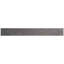 Haut Monde 24" x 3" Porcelain Bullnose Tile Trim in Empire Black