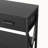 Farmhouse Console Table – 3 Drawers, 2 Shelves, Storage Basket & Hooks for Entryway-627065549