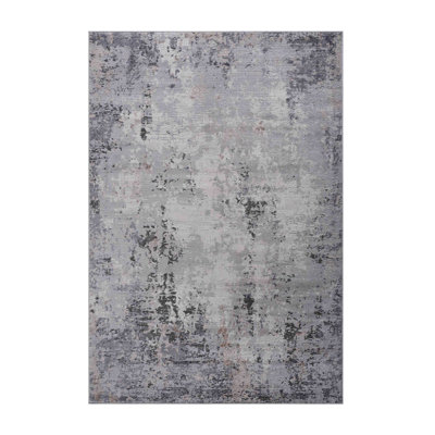Collection Sand Abstract Doormat Rug