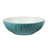 16" Round Ceramic Vessel Bathroom Sink – Modern Textured Bowl Design in Mist Blue-120152495