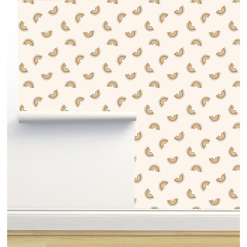 Rouleau de papier peint auto-adhésif texturé L 6 pi x l 24 po Erin Kendal Designs, Beige
