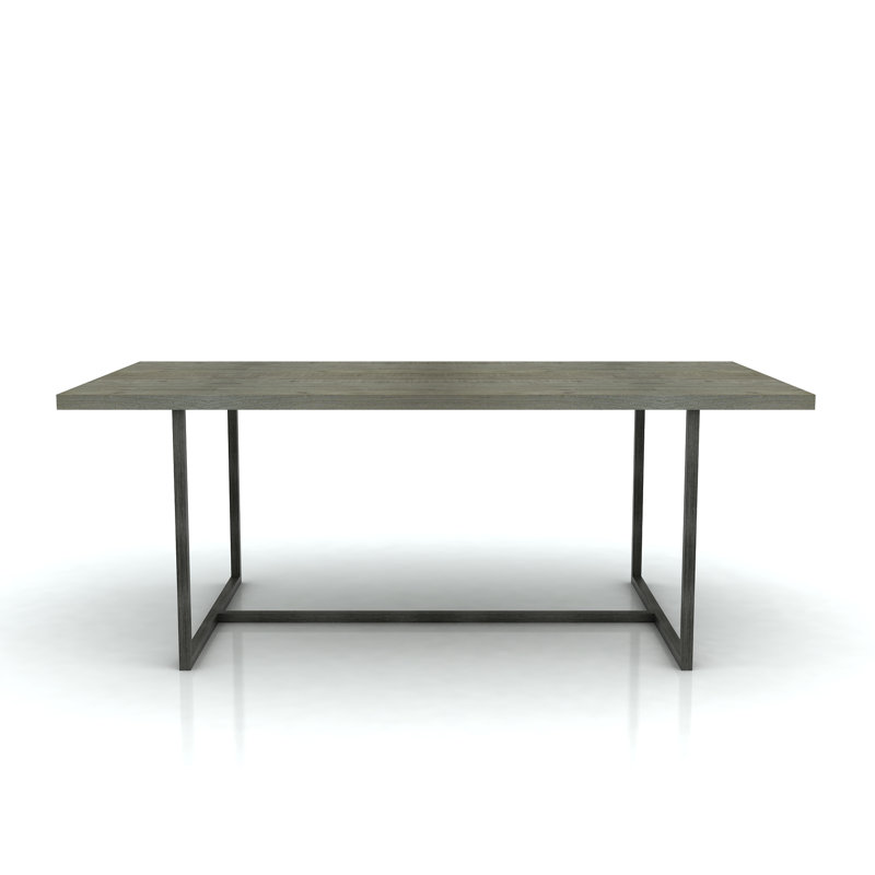 Braedon Acacia Solid Wood Top Dining Table, H76 x L200 x W200cm